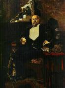 Mikhail Vrubel Portrait of Savva Mamontov oil painting picture wholesale